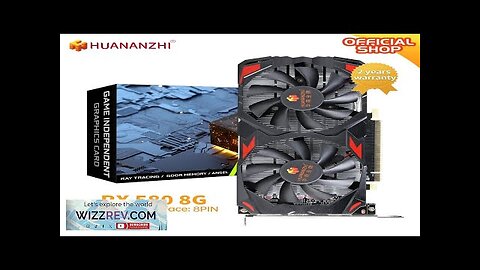 HUANANZHI RX 580 8G 16G 2048SP Graphics Cards 256Bit GDDR5 HDMI-Compatible DP Review