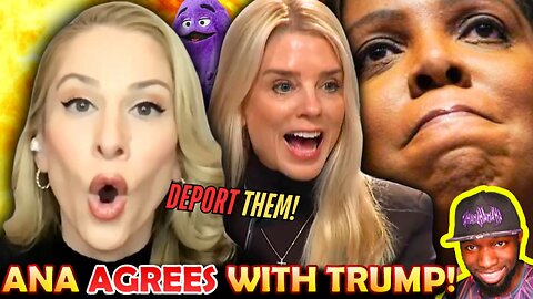 🚨RED PILLED Ana Kasparian EXCITED At Pam Bondi SUING NYC Lawfare Queen AG Letitia 'Peekaboo' James!