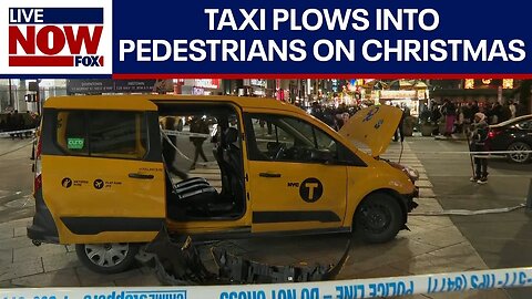 Several pedestrians hit by taxi in New York | LiveNOW from FOX