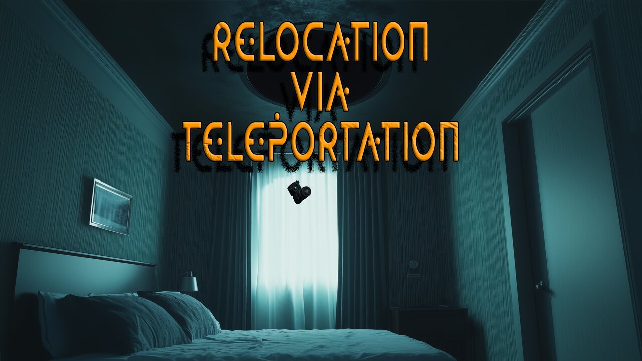 Relocation Via Teleportation - Camera Travels Through Portal Into Another Room!