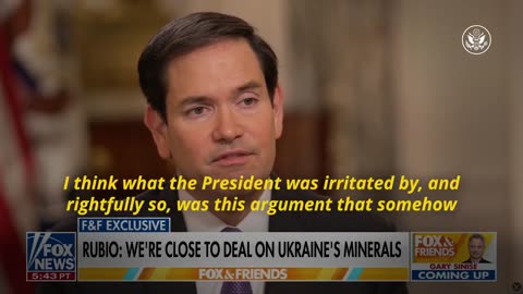 Secretary of State Marco Rubio on Ukraine