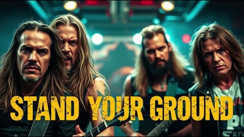 Explosive Hard Rock Anthem: Stand Your Ground | Pure Adrenaline made by AI & Human Collaboration