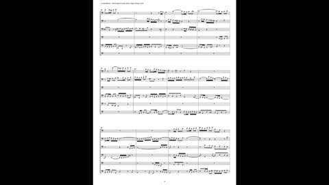 J.S. Bach - Well-Tempered Clavier: Part 1 - Fugue 20 (Bassoon Sextet)