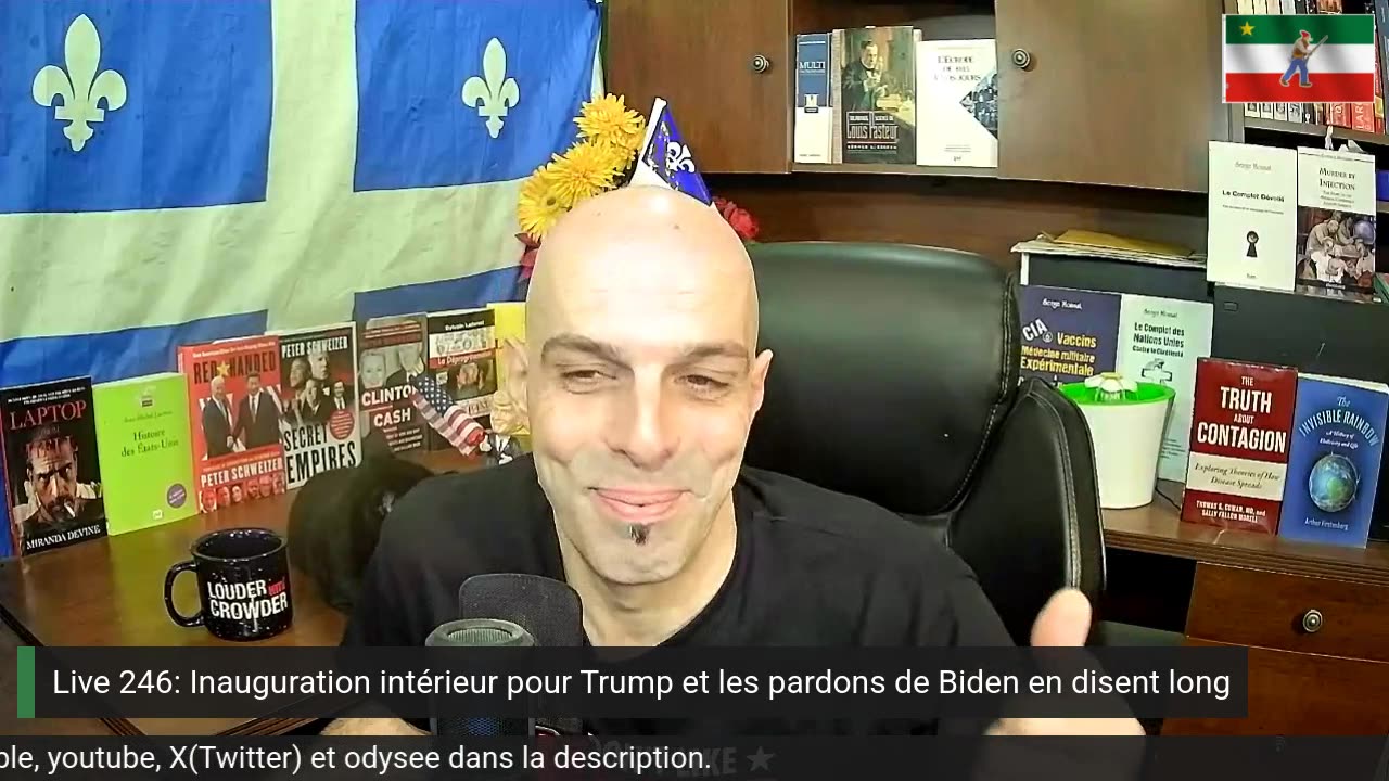 Live 246: Inauguration intérieure pour Trump et les pardons de Biden en disent long