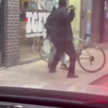 This is how to stop bike thieves in London. With the absence of police on the