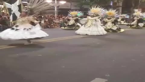 Desfile de Escuelas de Samba por 18 de julio, Montevideo, Uruguay (24/01/2025)