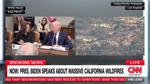 Joe Biden just turned it over to Kamala during their Cabinet meeting on the