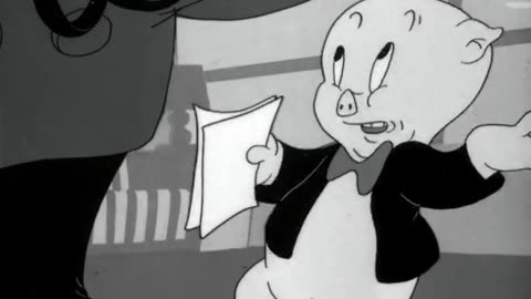 Porky Pig's Feat (1943) | Warner Bros