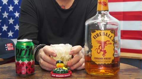 Karl Leebrick Jr - Fireball & Sprite Zero Sugar Winter Spiced Cranberry Soda