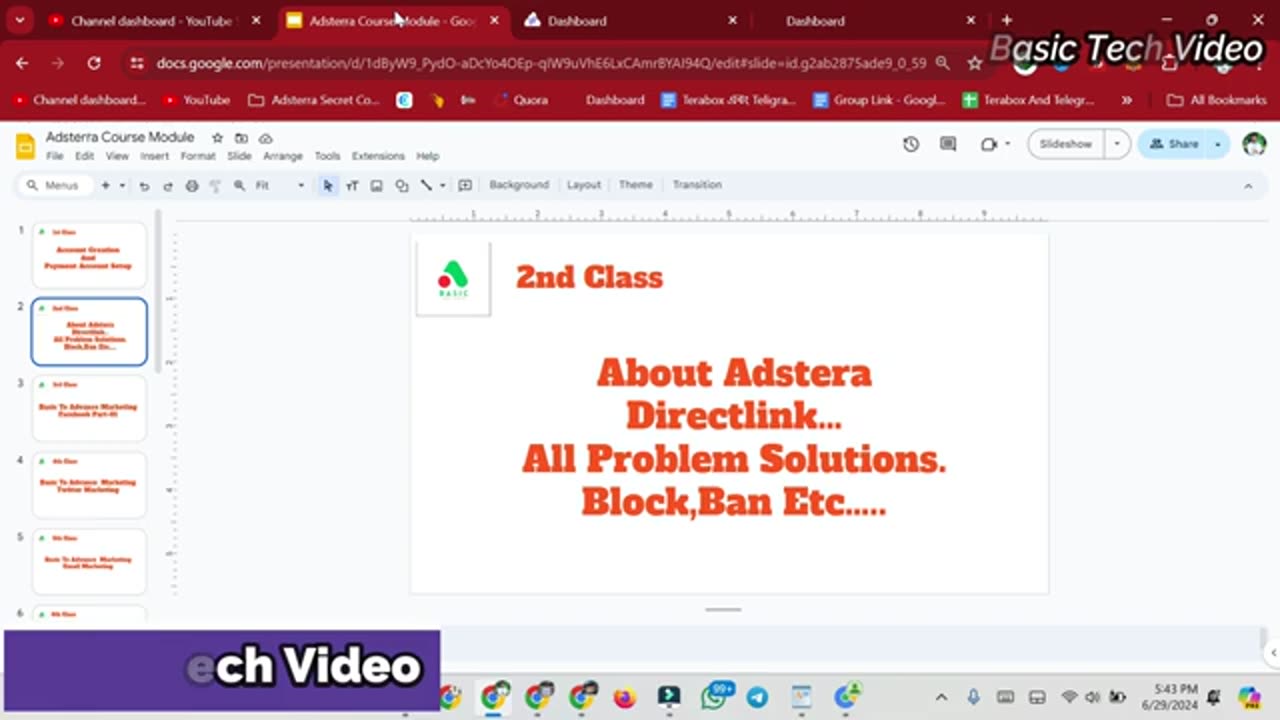 Adsstera free ads income