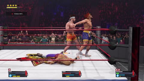 WWE 2K24 - Triple Threat Match - Joe VS Vega VS Adon