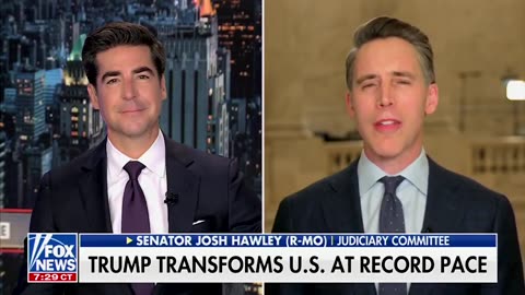 Senator Josh Hawley Says Democrats Walking the Halls in Capitol Hill Are 'Demoralized'