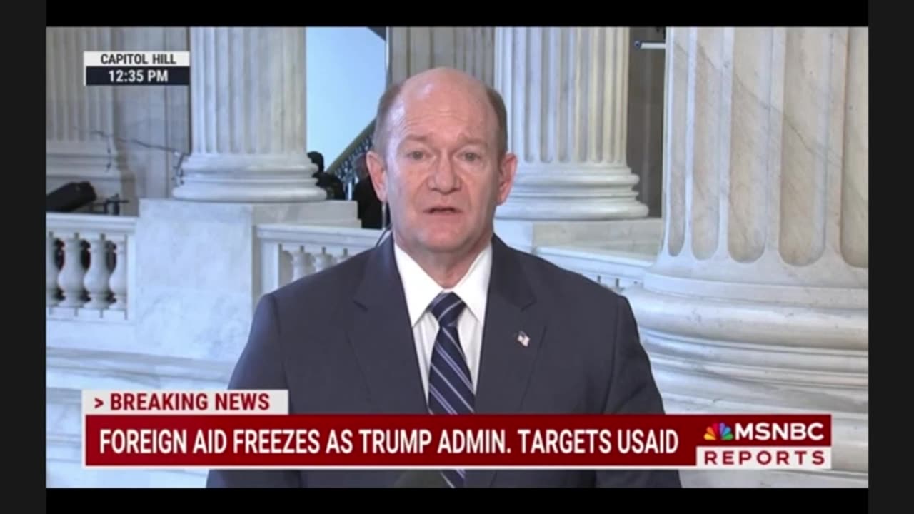 Coons (D): Trump Is More Used To Leadership On Reality TV Than Complex Diplomatic Field Of ME