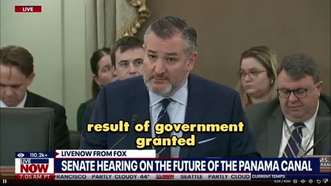 Thượng nghị sĩ Ted Cruz vừa thành lập một cuộc điều tra chính thức về Kênh đào của Panama