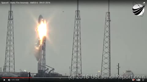 Space X Rocket Destroyed By UFO