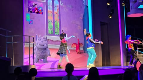 Disney Junior Dance Party LIVE at Disneyland California Adventure with Speed Racer Mickey Mouse