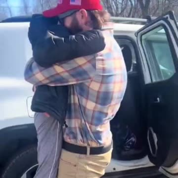 J6 Father Returns Home After Being Pardoned By President Trump