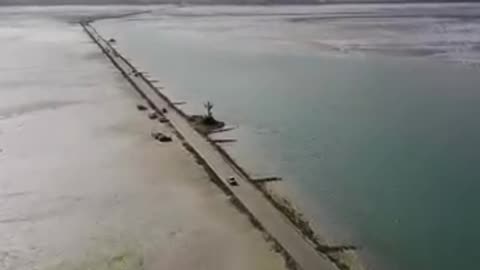 The Mysterious Road in France That Disappears Every Day!