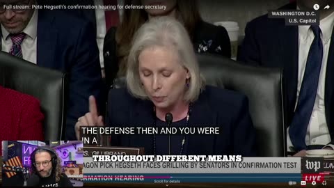 Hegseth vs. Gillibrand! Confirmation Hearing GONGSHOW! Arrogance, Pomposity & Hypocrisy! Viva Frei