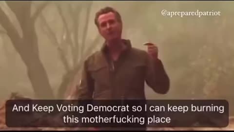 Keep voting Democratic so they can burn you down.