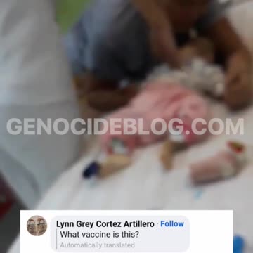 תופעת לוואי מוות תינוק מת מיד בפיליפינים לאחר חיסון המחומש פנאומוקוק ופוליו פומי