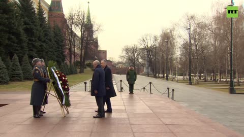 OSCE Secretary General Sinirlioglu lays flowers at Moscow's Red Square