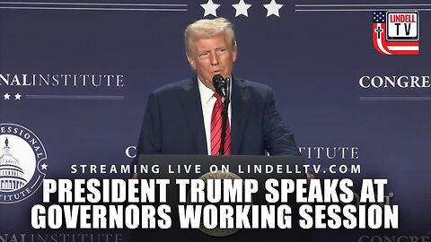 President Trump Speaks at Governors Working Session