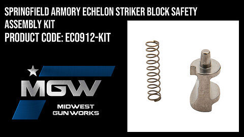 Springfield Armory Echelon Striker Block Safety Assembly Kit - EC0912-KIT