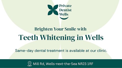 Professional Teeth Whitening in Wells – Book Today!