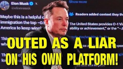 Elon COMMUNITY NOTED Over H-1B Workers Lie!