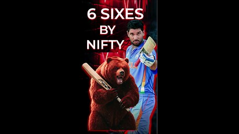 Nifty SIX SIXES like #yuvrajsingh | #nifty #nifty50 Yuvraj Singh six sixes | Nifty Prediction