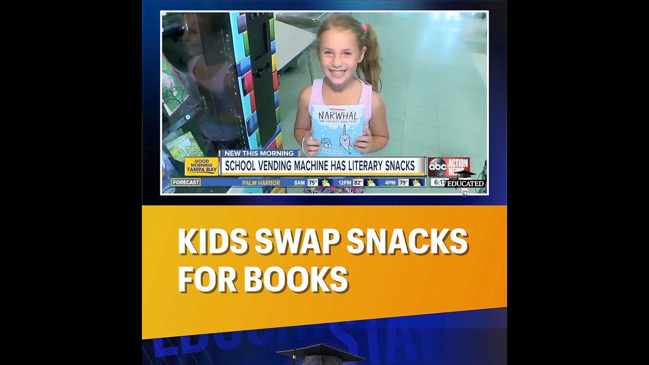 📕Kids Swap Snacks For Books