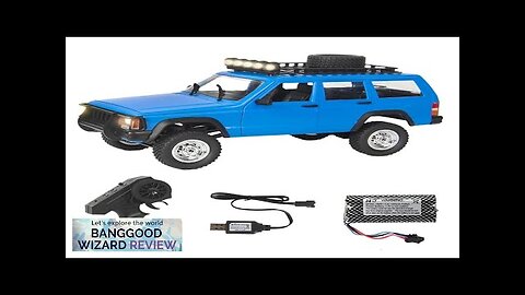 MNRC MN78 Waterproof Cherokee RTR 1/12 2.4G 4WD RC Car Rock Crawler Review