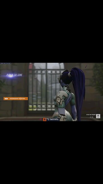 Widowmaker just holding back the team