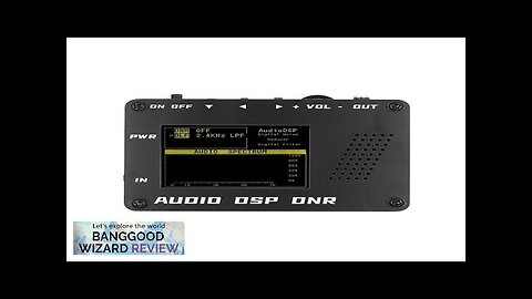 DSP Digital Noise Reducer Audio Filter for YAESU ICOM Radios 3.5mm Audio Review