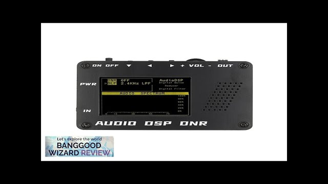 DSP Digital Noise Reducer Audio Filter for YAESU ICOM Radios 3.5mm Audio Review