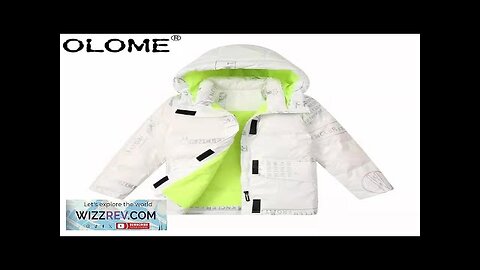 Teenager Winter Down Coat Fashion Kid Boy Parka Toddler Girls Winter Clothes Review