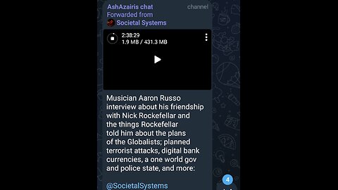 Documentary: Aaron Russo's Interview about Nick Rockefellar
