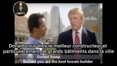 Archive Écoutez la réaction de Trump quelques jours après la chute des tours.