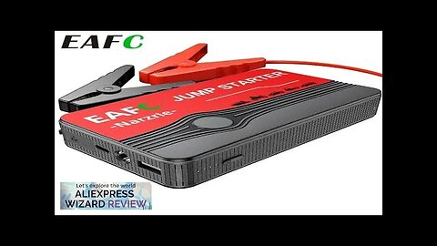 Car Battery Starter Portable Charger Auto Jump Starter 12V Petrol Diesel Car Review