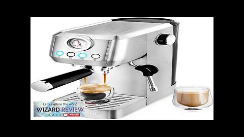 CASABREWS 3700Gense-03 43.9 Fluid Ounces Espresso Machine 20 Bar Steam Review