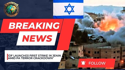 "6 Killed as IDF Launches First Strike in Jenin Amid PA Terror Crackdown | Global Agenda"