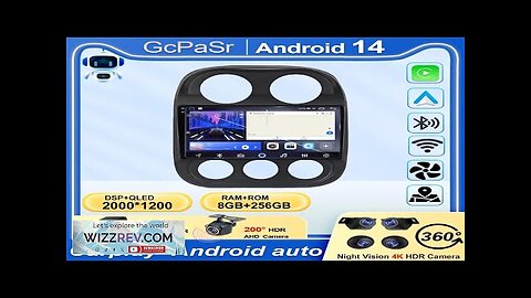 Car Android 14 For JEEP Compass Patriot 2011 2017 Auto Radio Review