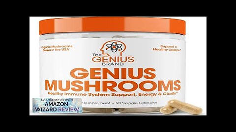 Genius Mushroom Lions Mane Cordyceps and Reishi Immune System Booster Review