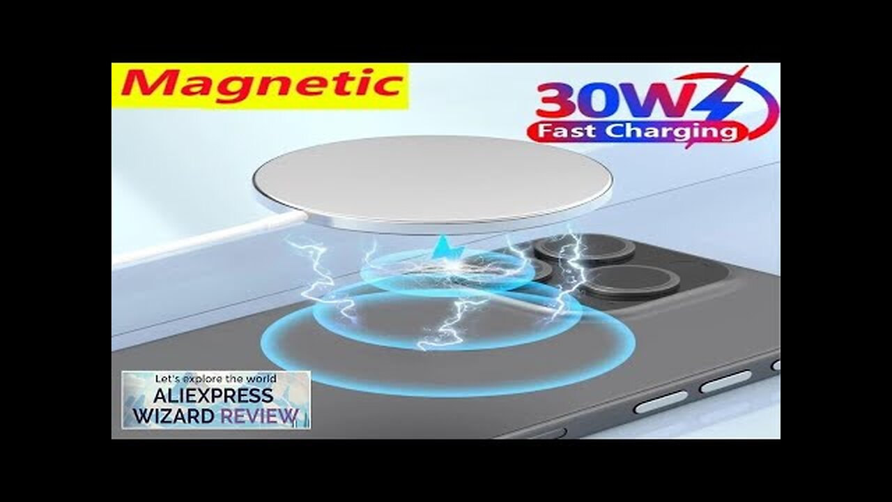 VIKEFON 30W Magnetic Wireless Charger For Apple iPhone 15 14 13 12 Review