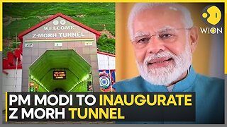 PM Modi May Open Z-Morh Tunnel Next Week | World News | WION