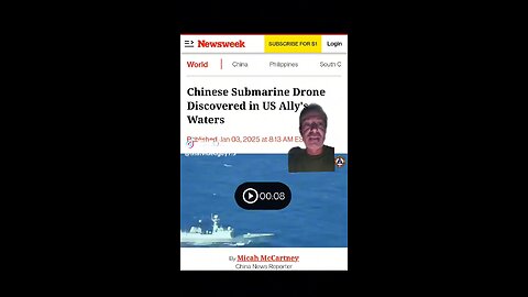 Chinese Submarine Drone