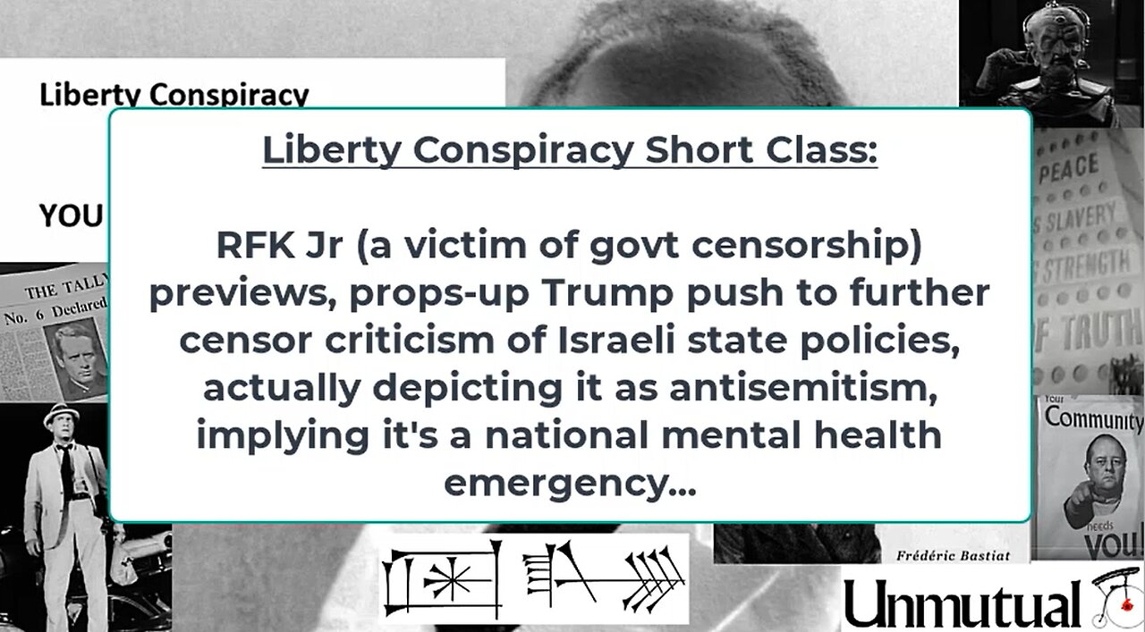 Liberty Conspiracy Short: RFK Jr Pushes Increased Censorship of Peace Advocates
