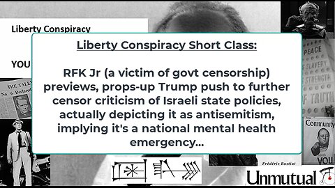 Liberty Conspiracy Short: RFK Jr Pushes Increased Censorship of Peace Advocates