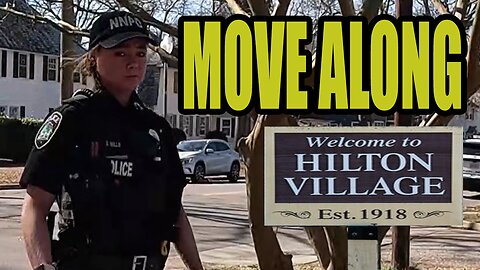 COP WATCHER is told to MOVE from PUBLIC SIDEWALK as woman is escorted to cruiser